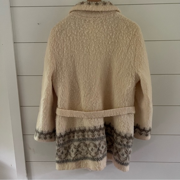 Vintage Alafoss of Iceland Sweater Coat sz L - Picture 5 of 12